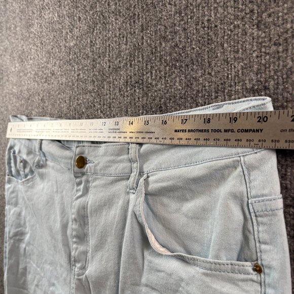 Wulful Light Blue Denim Casual 5-Pocket Straight Leg Men's Size 42x29.75 - Picture 7 of 11